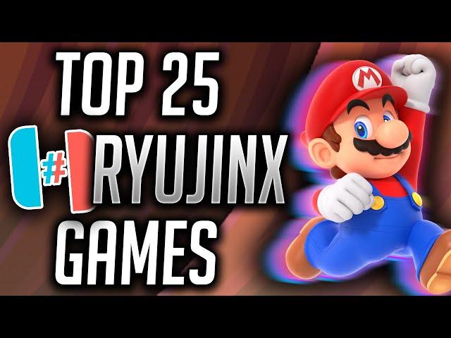 Top 25 Games on RYUJINX Switch Emulator! (2024)