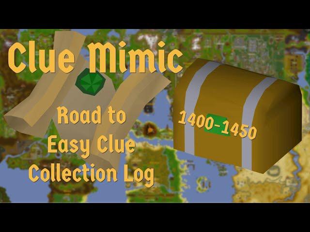 OSRS Clue Mimic - Loot From 50 Easy Clue Scroll Caskets [1,400/1,450]