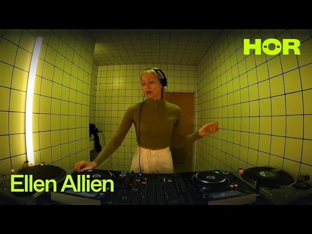 TTT X HÖR - Ellen Allien / April 4 / 10pm-11pm