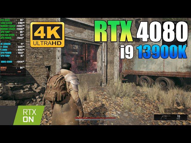 Remnant 2 : RTX 4080 + i9 13900K ( 4K Maximum Settings / DLSS 3 ON )