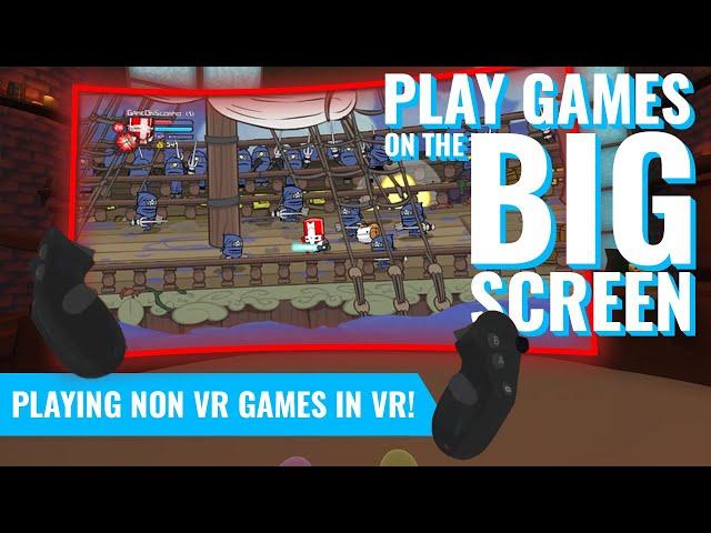 Play non VR games in VR with or without friends! | Quest 2 PCVR