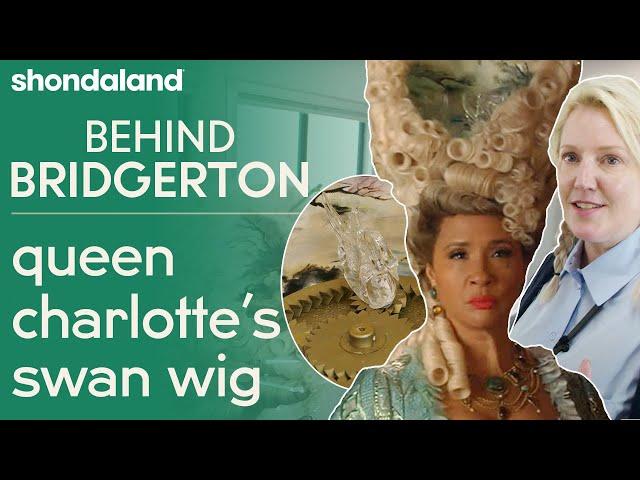 Behind Bridgerton Outtake: A Peek Inside Queen Charlotte's Wigs | Shondaland