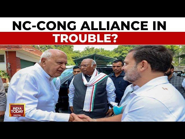 Congress Troubleshooters in Srinagar, NC Congress Alliance | Jammu Kashmir News | India Today