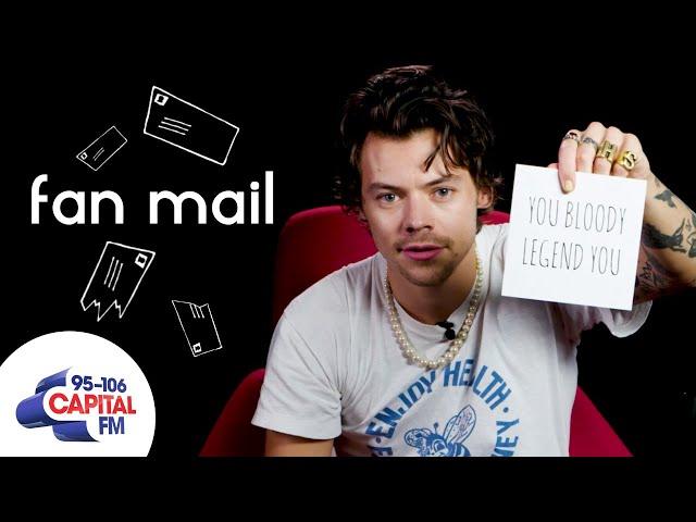 Harry Styles Answers Fan Questions | Fan Mail | Capital