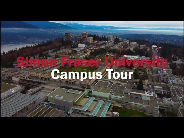 Simon Fraser University (SFU) | Campus Tour | 4k | 2022 | Drone Footage