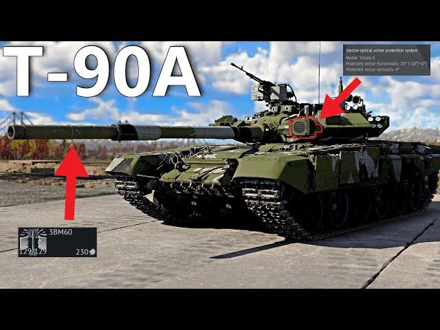 A Massacre Was Necessary To Stop The Enemy || T-90A in War Thunder