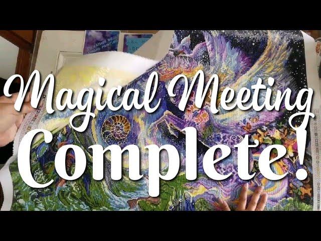 Magical Meeting, Completed! Post Review Diamond Art Club