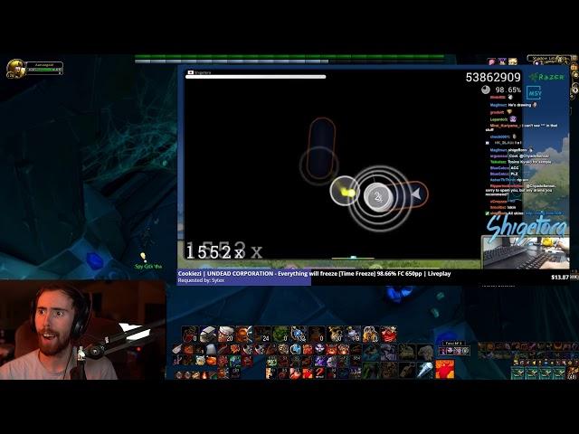 Asmongold reacts to Cookiezi osu!