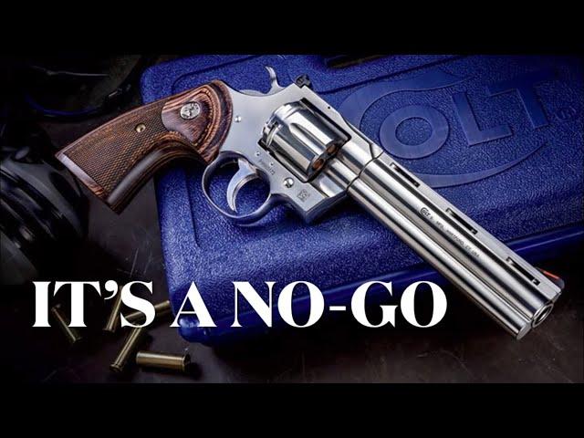 NEW Colt Python: WHY IT’S A “NO-GO”