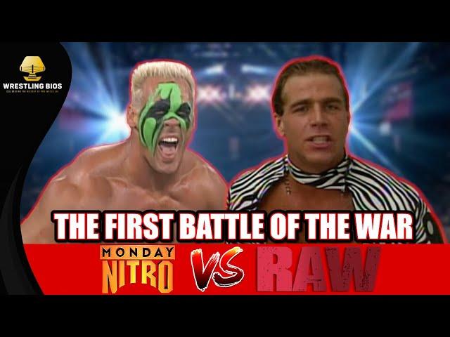 Raw vs Nitro - The First Battle of The War