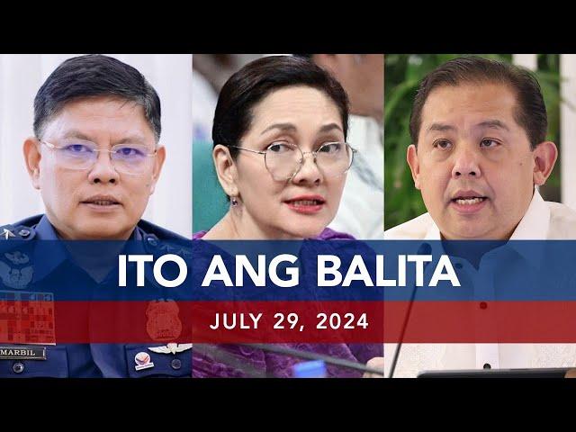 UNTV: Ito Ang Balita | July 29, 2024