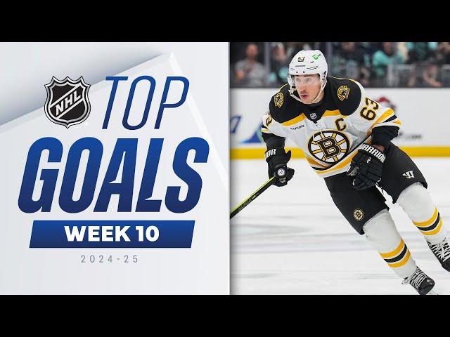 "This guy's ridiculous!" Top NHL Goals of Week 10 | 2024-25 Highlights