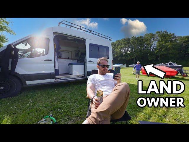 This is why I don't use Campsites! Van Life UK