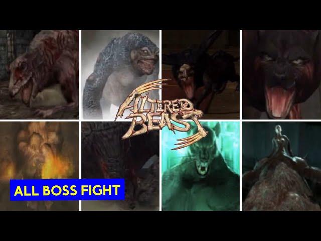 Project Altered Beast (2001) All Bosses/ All Boss Fights - (PS2) No Commentary