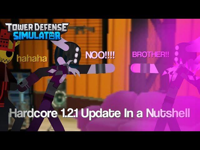 Hardcore 1.2.1 Update In a Nutshell (TDS Meme) | Sticknodes Pro Animation