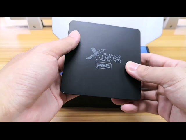 Ihomelife X96Q PRO 4K Android TV Box with display