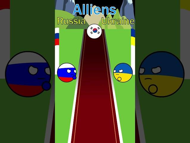 The Alliance of Russia and Ukraine #countryballs