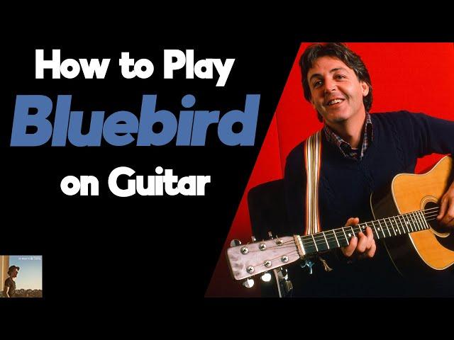 How to Play Bluebird on Guitar | Paul McCartney Guitar Lesson + Tutorial