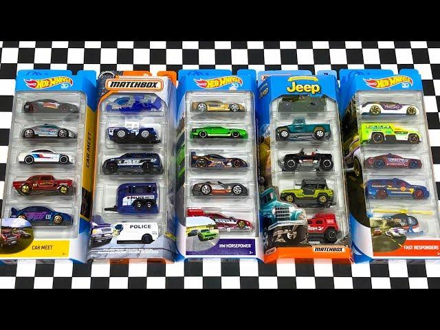 Opening Hot Wheels And Matchbox 5-Car Packs!