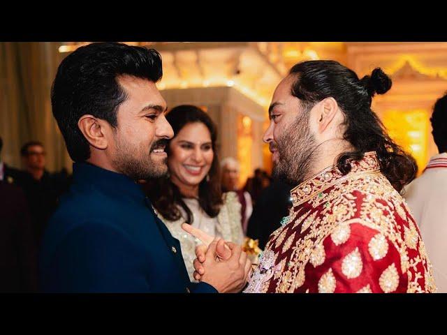 Anant Ambani Lovely Conversation With Ram Charan | Pawan Kalyan | Mukesh Ambani | Upasana