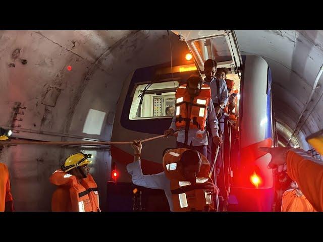 Emergency Evacuation Kolkata Metro