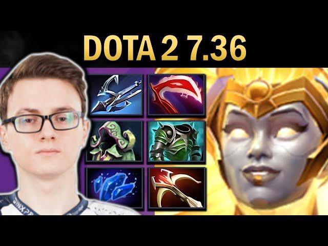 Dawnbreaker Gameplay Miracle with Harpoon and Desolator - Dota 2 7.36