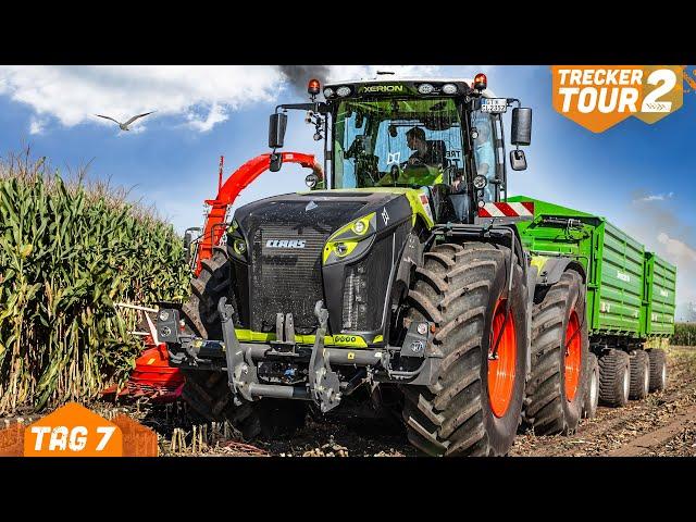 Mit dem XERION in den Mais-Testflächen von KWS: So werden Pflanzen gezüchtet! | Treckertour 2 Tag 7