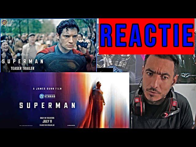 SUPERMAN REACTIE TRAILER 2025