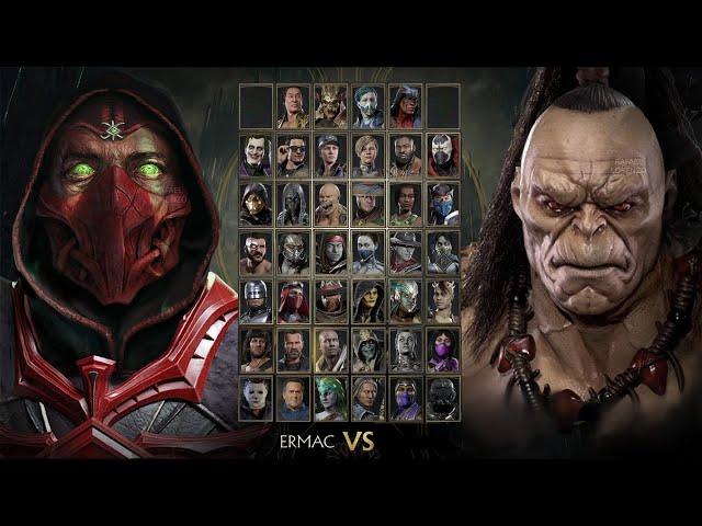 Mortal Kombat 11 GORO SMOKE ERMAC REPTILE SEKTOR FULL Kombat Pack 3 DLC Wishlist and Suggestion MK11