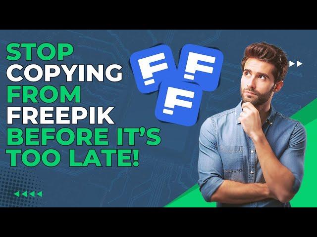 Stop Copying Freepik Content and Upload Before it's too late | Learning Earning Ai