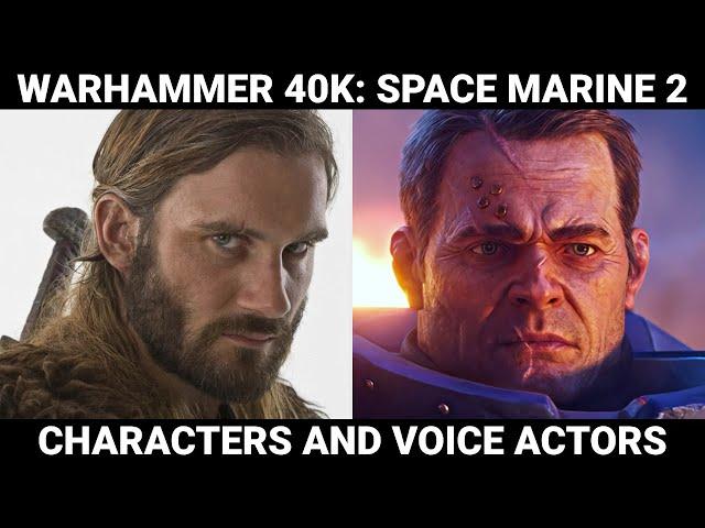 Warhammer 40,000: Space Marine 2 | Characters and Voice Actors