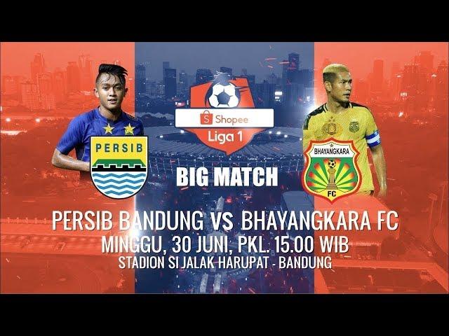  [ Live Streaming ]• PERSIB vs BHAYANGKARA FC • Shopee Liga 1 2019 [FULL HD]