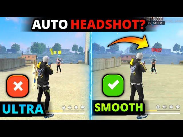 SMOOTH GRAPHICS IS INSANE  | ULTRA VS SMOOTH - GARENA FREE FIRE