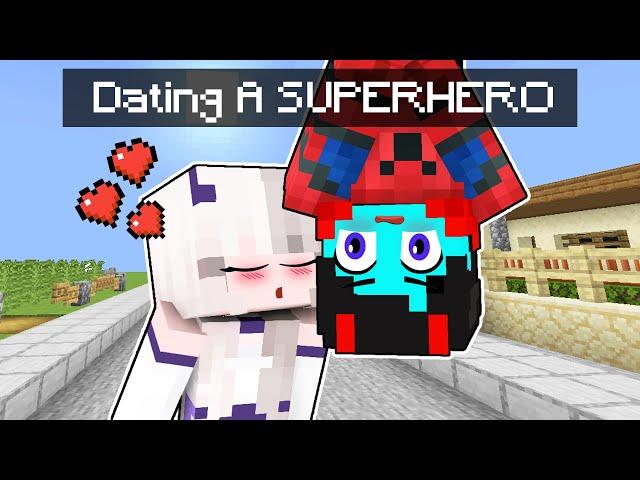 Dating a SUPERHERO in Minecraft! 