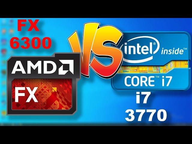 Was it that bad?  AMD FX 6300 vs Intel i7 3770 Released same time, same performance?