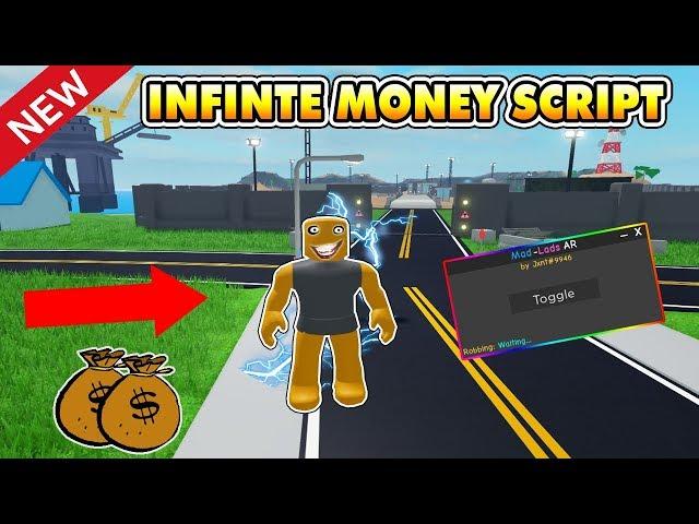 New AUTO ROB Script In Mad City! (Unlimited Money!) Roblox