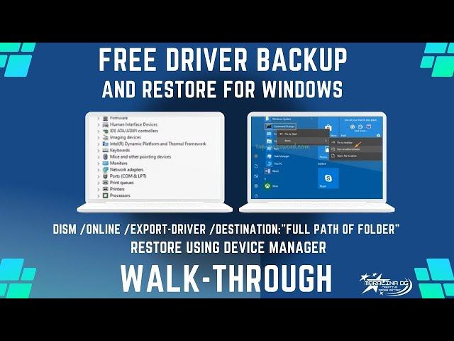 Easy and Free Driver Backup and Restore - Walk-through and Tutorial - How to backup Windows drivers