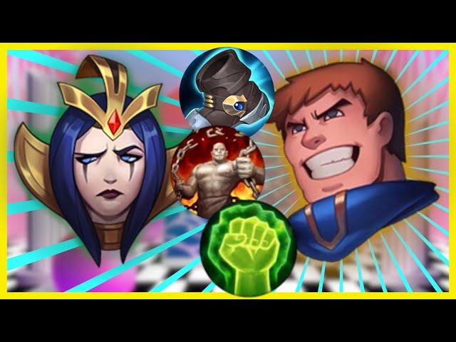 I built MAX TENACITY on Garen and Leblanc was NOT happy about it... | riste | League of Legends