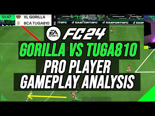 PRO GAMEPLAY ANALYSIS - GORILLA VS TUGA810 - THE IMPORTANCE OF BASICS & HOW TO IMPROVE - EA FC 24