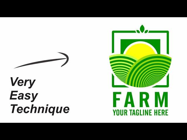 Farm Logo Design Learn Brilliant Techniques of Coreldraw with Trend CorelDRAW