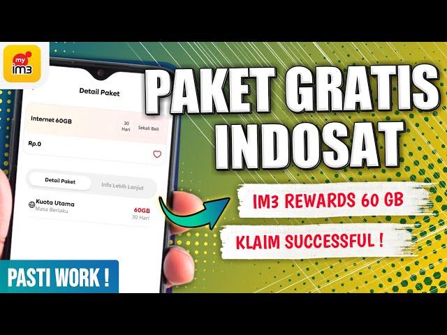 How to Get 60 GB Free Internet Package on Myim3 | Latest Indosat 2024 Free Quota
