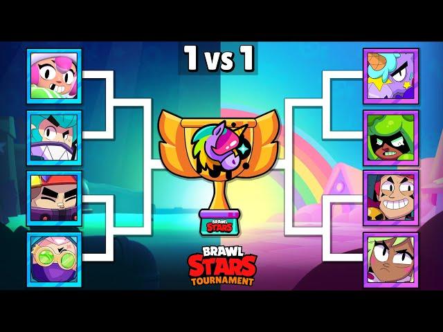 Who is The Best Deep Sea or Candyland Brawler? | Tentacle Bonnie | Brawl Stars Tournament