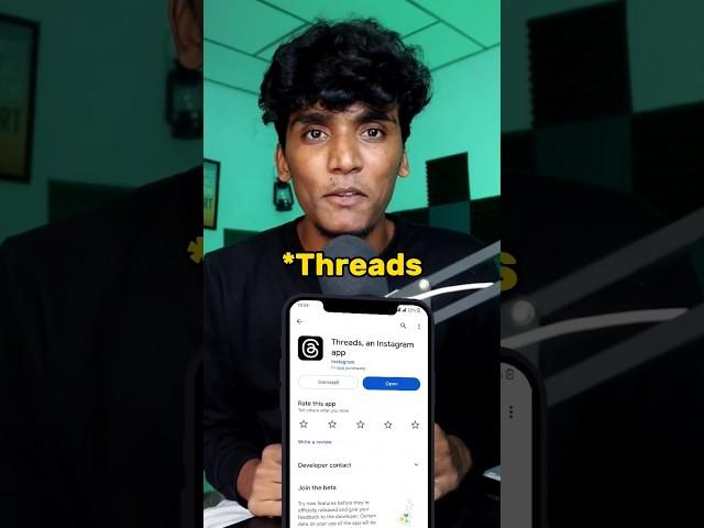 Threadslo ippudey ee Settingson Cheskondi #shorts #techintelugu #threads