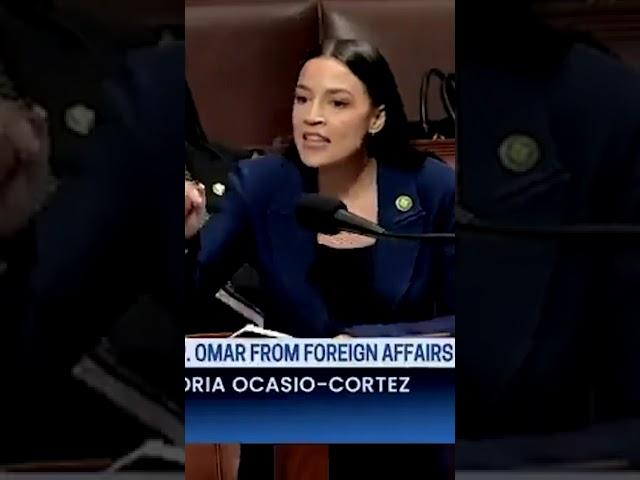 AOC TRIGGERED After Ilhan Omar Removed From Committee #Shorts