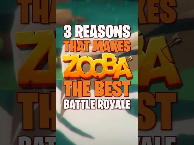 3 REASONS THAT MAKES ZOOBA THE BEST BATTLE ROYALE GAME EVER! #zooba #zoobagame #MobileGaming