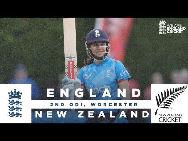 Bouchier Smashes Century | Highlights - England v New Zealand | 2nd Women’s Metro Bank ODI 2024