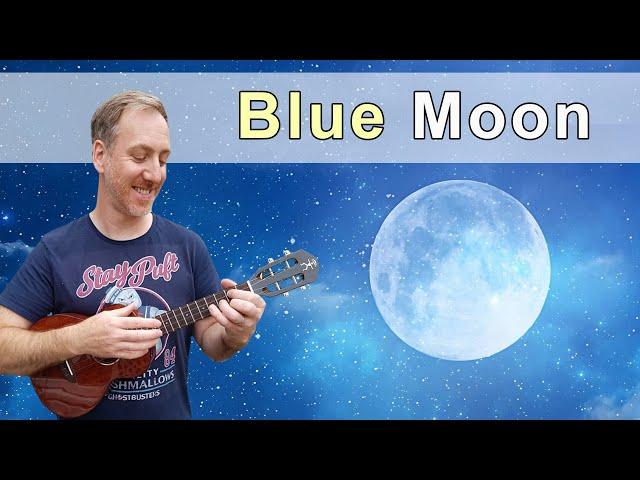 Blue Moon || Ukulele Tutorial