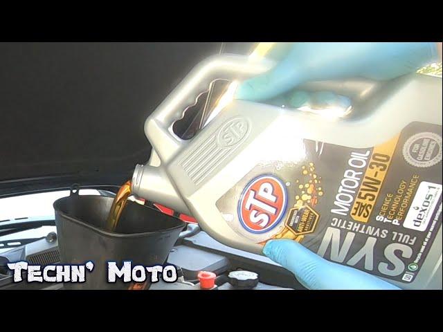 Chevy Equinox 2.4L Engine Oil and Filter Change DIY | Techn' Moto