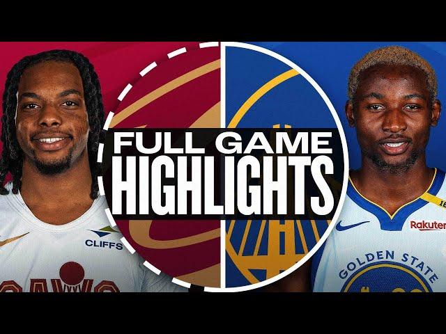 Game Recap: Cavaliers 113, Warriors 95