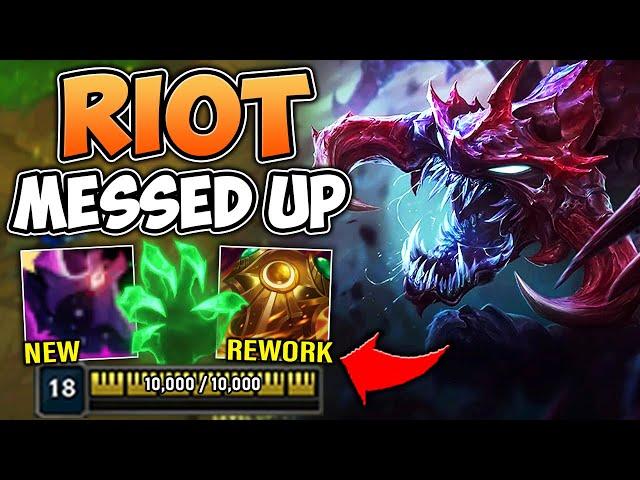 SEASON 13 CHO'GATH HITS 10,000 HEALTH WITH EASE! (NEW TANK ITEMS ARE OP)